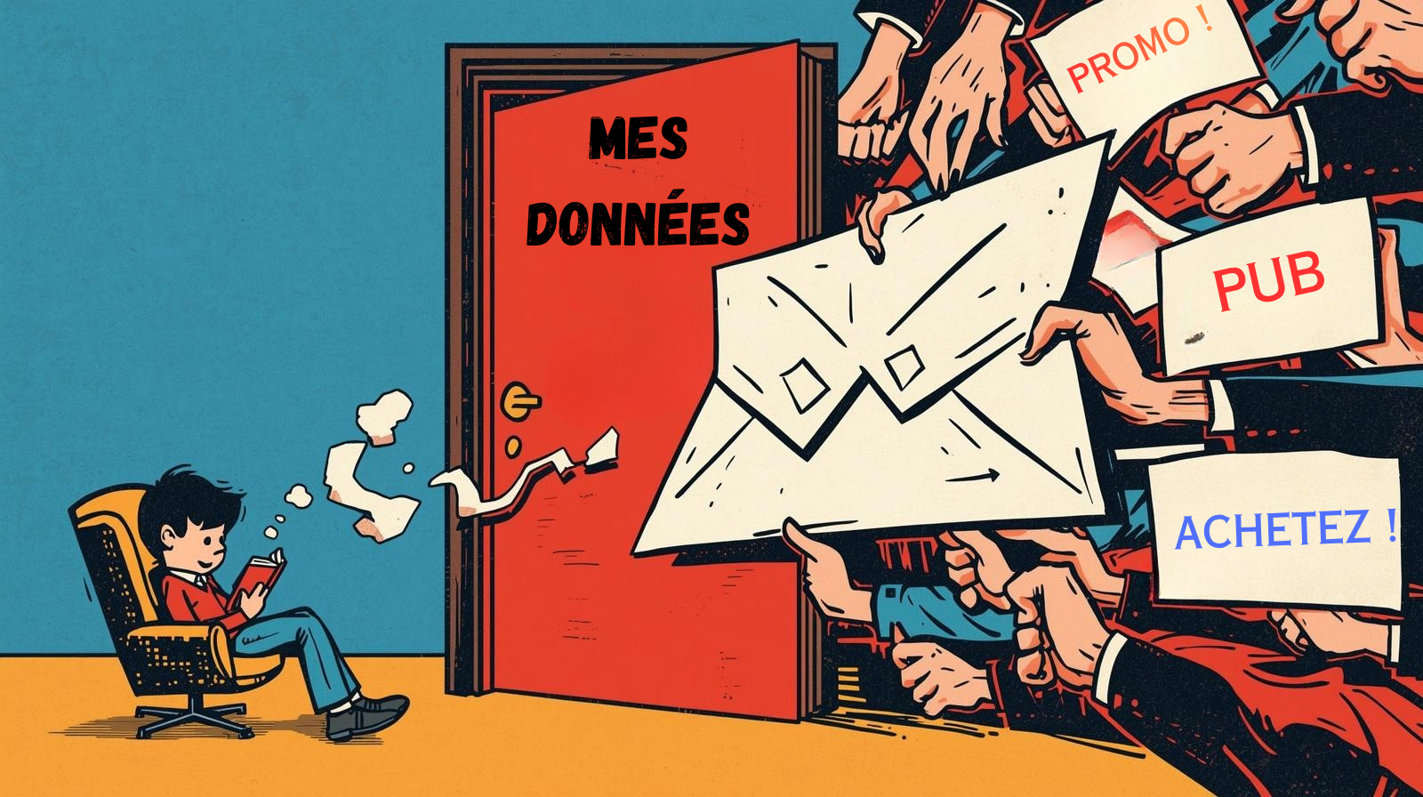 Marre d'être une cible ? On ferme la porte aux curieux !